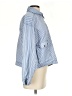 Divided by H&M 100% Cotton Stripes Blue Jacket Size S - photo 4