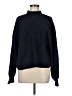 Forever 21 Contemporary Chevron-herringbone Blue Turtleneck Sweater Size M - photo 1