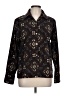 La Cabana Paisley Black Long Sleeve Blouse Size L - photo 1