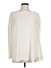 Ann Taylor 100% Polyester Ivory Long Sleeve Top Size L - photo 1