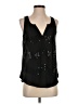 Candie's 100% Polyester Black Sleeveless Blouse Size S - photo 1