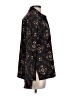 La Cabana Paisley Black Long Sleeve Blouse Size L - photo 4