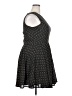 Maison Jules 100% Polyester Polka Dots Black Casual Dress Size XXL - photo 4
