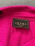 Amana 100% Polyester Pink Short Sleeve Blouse Size L - photo 7