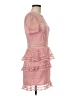 INA 100% Polyester Pink Cocktail Dress Size M - photo 4
