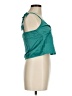 WeWoreWhat Teal Sleeveless Blouse Size M - photo 4