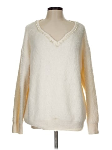 Listicle Pullover Sweater (view 1)