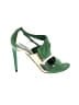 Jimmy Choo 100% Leather Green Sandals Size EU 38 - photo 1