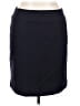 Worthington Solid Black Blue Formal Skirt Size 16 - photo 1