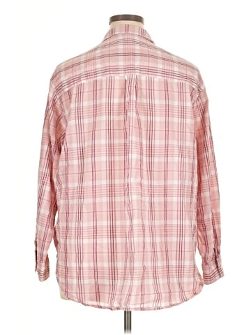 Gap Body 3/4 Sleeve Button-Down Shirt (view 2)