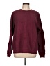 Lands' End Solid Burgundy Sweatshirt Size L - photo 1
