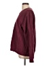 Lands' End Solid Burgundy Sweatshirt Size L - photo 5