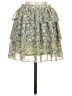 Altar'd State 100% Polyester Floral Green Casual Skirt Size S - photo 1