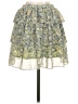 Altar'd State 100% Polyester Floral Green Casual Skirt Size S - photo 2