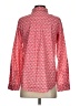 Madison 100% Cotton Hearts Red Long Sleeve Blouse Size XS - photo 2