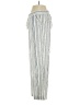 Jolt Stripes Silver Linen Pants Size 5 - photo 5