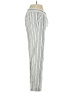 Jolt Stripes Silver Linen Pants Size 5 - photo 4