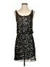 Alice + Olivia 100% Polyester Metallic Silver Cocktail Dress Size 2 - photo 1