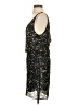 Alice + Olivia 100% Polyester Metallic Silver Cocktail Dress Size 2 - photo 5
