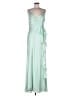Mac Duggal 100% Polyester Green Cocktail Dress Size 10 - photo 1
