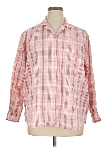 Gap Body Long Sleeve Button-Down Shirt (view 1)