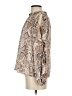 THML 100% Polyester Brown 3/4 Sleeve Blouse Size S - photo 5