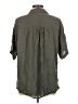 Splendid Solid Gray 3/4 Sleeve Button-Down Shirt Size M - photo 2