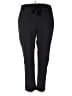 Grace Karin Solid Black Active Pants Size 3X - photo 1