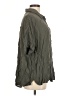 Splendid Solid Gray 3/4 Sleeve Button-Down Shirt Size M - photo 4
