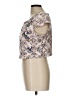 Jessica Simpson 100% Polyester Tan Short Sleeve Top Size L - photo 5