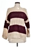 Olivia Sky 100% Acrylic Color Block Burgundy Pullover Sweater Size L - photo 1