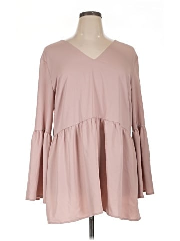 Halogen 3/4 Sleeve Blouse (view 1)