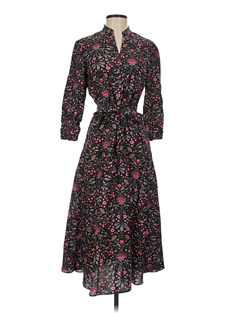 Pre-owned J. Mclaughlin Casual Dress In Black