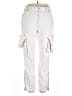 Unbranded 100% Cotton White Cargo Pants Size M - photo 1