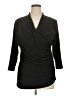 Unbranded Black 3/4 Sleeve Top Size XL - photo 1