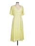 Leith Polka Dots Yellow Casual Dress Size L - photo 1