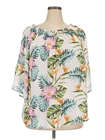 Violet & Claire 3/4 Sleeve Blouse (view 1)