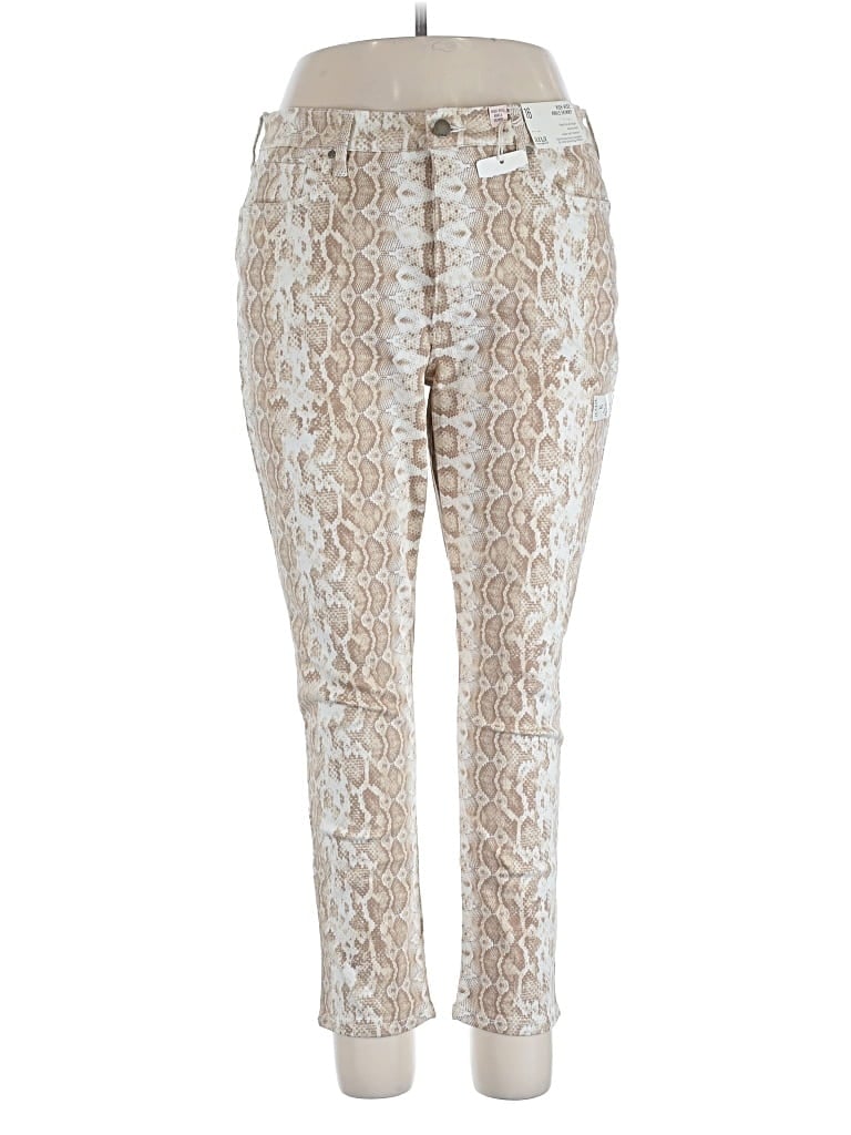 Pre-owned A.n.a. A New Approach Casual Pants In Ivory