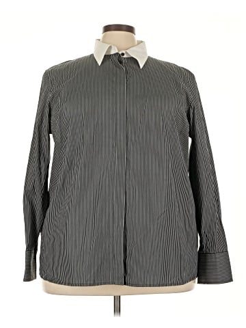 Lauren by Ralph Lauren Long Sleeve Button-Down Shirt (view 1)