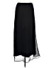MSK 100% Polyester Solid Black Formal Skirt Size L - photo 1