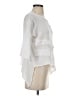 Blanc du Nil White Short Sleeve Top Size 36 - 38 - photo 4