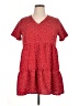 Unbranded Polka Dots Red Casual Dress Size XL - photo 1