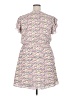 Maison Jules 100% Polyester Print Pink Casual Dress Size XXL - photo 2