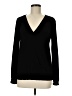 INC International Concepts Black Long Sleeve Blouse Size M - photo 1