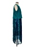 Rabbit Rabbit Rabbit Designs Teal Cocktail Dress Size M (estimated) - photo 4