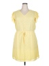 Maison Jules 100% Polyester Yellow Casual Dress Size XXL - photo 1