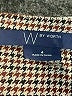 W by Worth Houndstooth Brown Casual Skirt Size 4 - photo 4