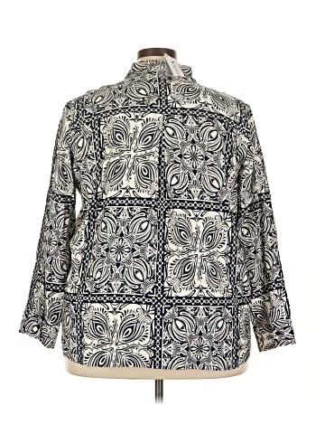 Lane Bryant 3/4 Sleeve Button-Down Shirt (view 2)
