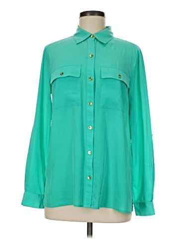 Jones New York Collection Long Sleeve Blouse (view 1)