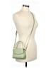 by FAR 100% Leather Solid Green Leather Satchel One size - photo 2
